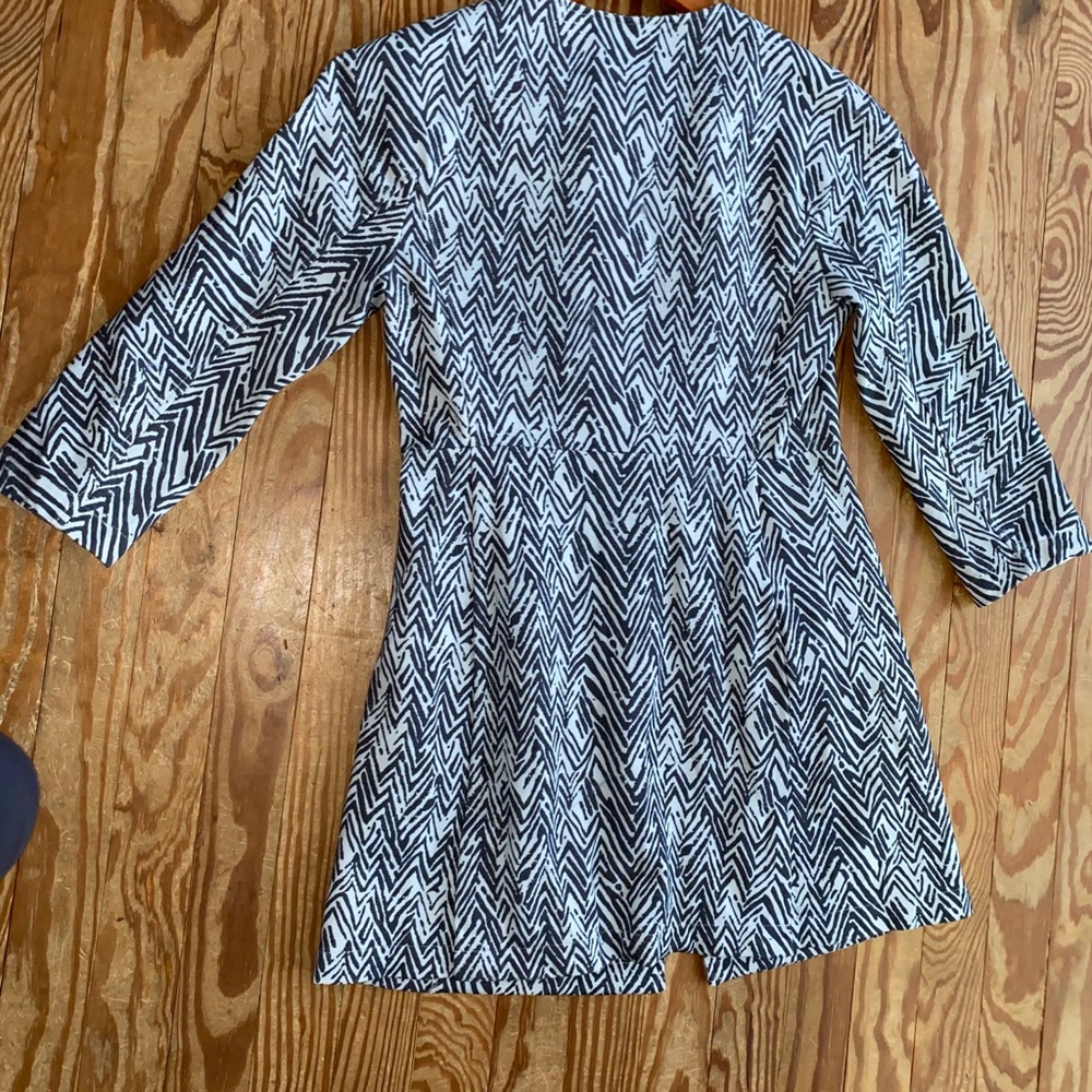Cabi Zig Zag Ponte Coat Women’s XS - Picture 3 of 3